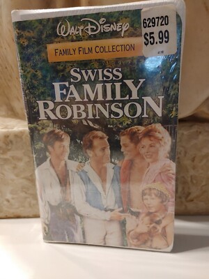 Swiss Family Robinson Walt Disney VHS BRAND NEW SEALED | eBay