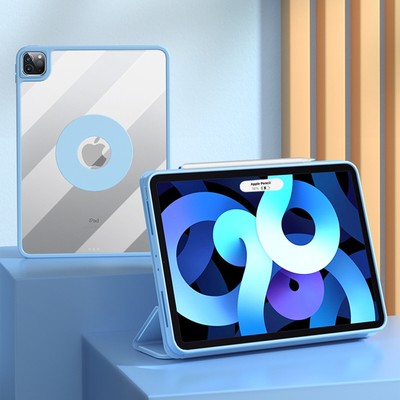Leather Rotating Magntic Smart Case+Pen Holder for iPad Pro13/11 Air11 Mini2024