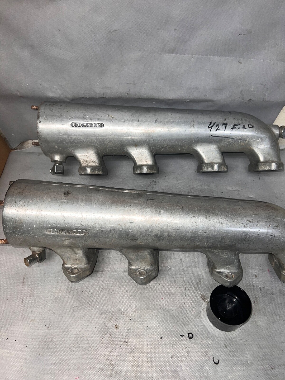 Ford FE Glenwood Marine Jet Boat Exhaust Manifolds Logs BBF 427 390 eBay
