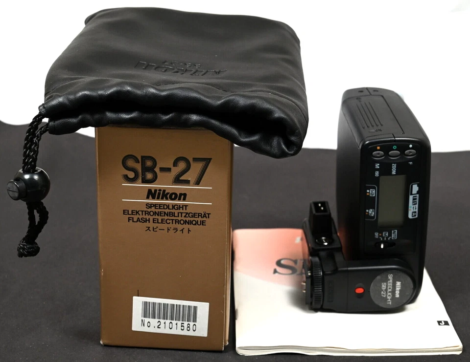 Nikon SB-27 AF Speedlight Unit for Nikon 35mm Film, DSLR & Others - Mint in Box! - Image 4 of 4