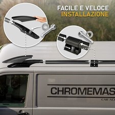PORTAPACCHI TETTO CARGO argento Cruz per Fiat Doblo Maxi I-II box 2000