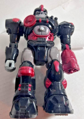 M A R S  Motorized Attack Rbo Squad Black XSS Robot Hap-P-7'' WalkingRobot