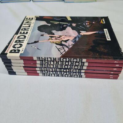 (Trillo Risso) Lot 6 Bände BORDERLINE Free books 2 bis 7