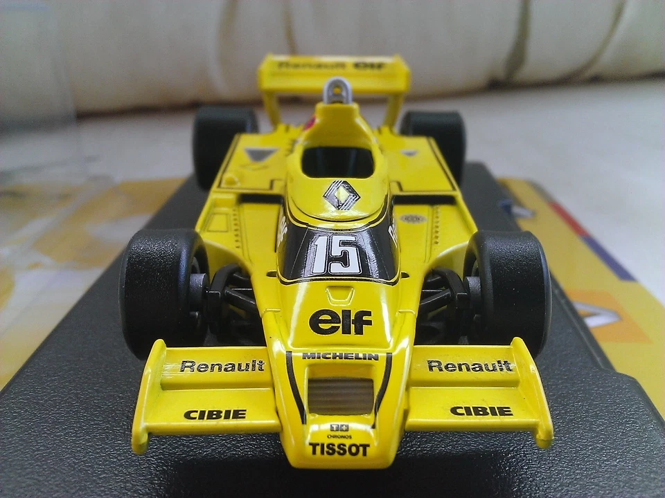 #15 1977 Renault RS01 Jean-Pierre Jabouille 1/43 Modello Diecast F1 Auto Atlas - Immagine 2 di 4