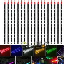 Lot Waterproof 12''/15 DC 12V Motor LED Strip Underbody Light For Car Motorcycl