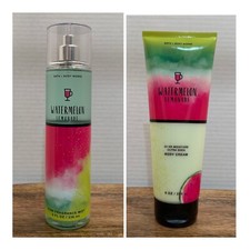 Bath and Body Works WATERMELON LEMONADE Fine Fragrance Mist and Body Cream