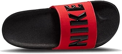 Red nike deals sandals