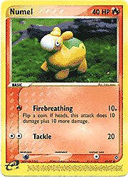 Pokemon EX Dragon  69/97 Numel Card