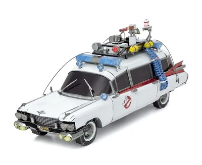 FASCINATIONS Metal Earth Ghostbusters Ecto-1 Auto Premium Serie 3D Modell DIY Kit ICX230 Geschenk