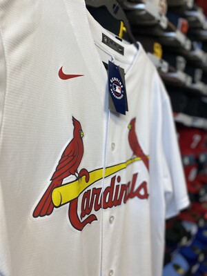 Nike St.Louis Cardinals Home White Jersey (Sz XL) Officially