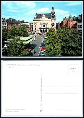 LUXEMBOURG Postcard - Place d'Armes et Palais Municipal GZ6