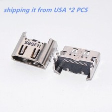 2PCS ORIGINAL Playstation 4 PS4 HDMI Port Socket Interface Connector Replacement