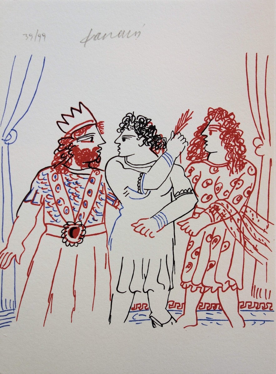 アレコス・ファシアノス Alekos Fassianos Galerie Du Chapitre 1987/アレコス・ファシアノス【Alekos