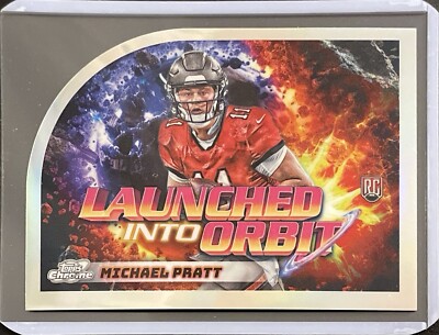 Michael Pratt Rookie - 2024 Topps Cosmic Chrome - Die Cut - Launched into Orbit 