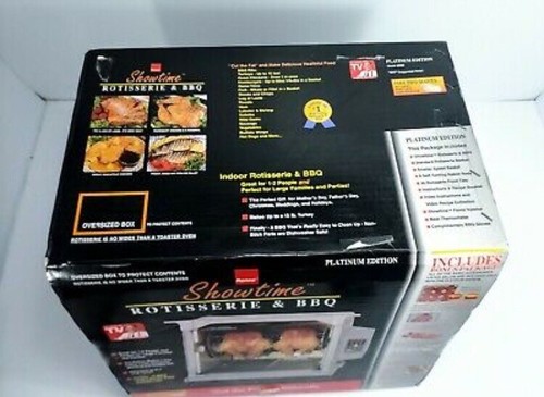 NEW sealed RONCO 5000 SHOWTIME ROTISSERIE & BBQ OVEN - 第 4/7 張圖片