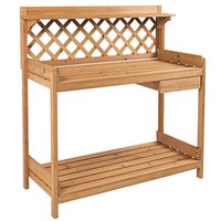 Best Choice Productsâ® Potting Bench Outdoor Garden Work Bench Station Planting on sale Best Choice Productsâ® Potting Bench Outdoor Garden Work Bench Station Planting on sale