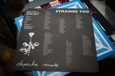 DEPECHE MODE STRANGE TOO 1990 VIDEO JAPAN LASER DISC LD EX | eBay