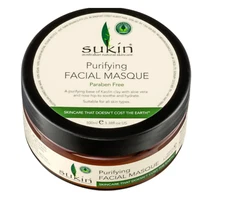 Sukin Purifying Facial Masque  For All Skin Types -  3.38 Oz