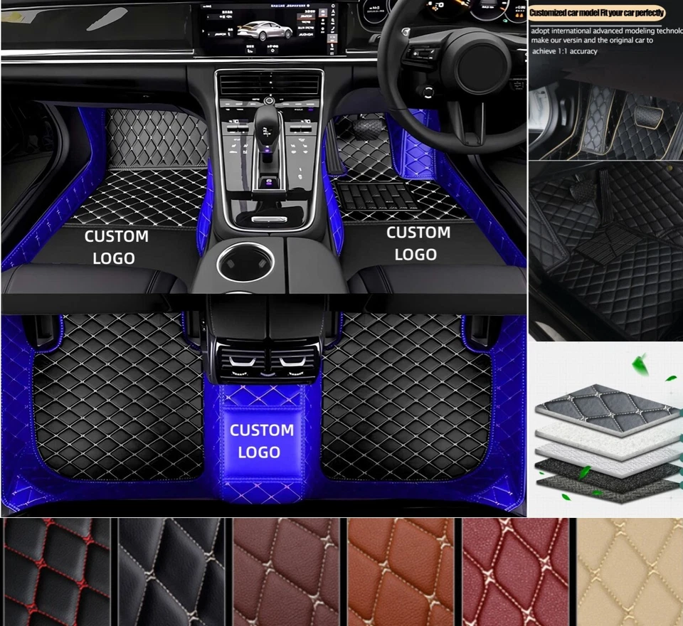 For Toyota Car Floor Mats Custom RHD 4Runner 1995-2025 Waterproof Auto Liner Rug - image 2 of 4