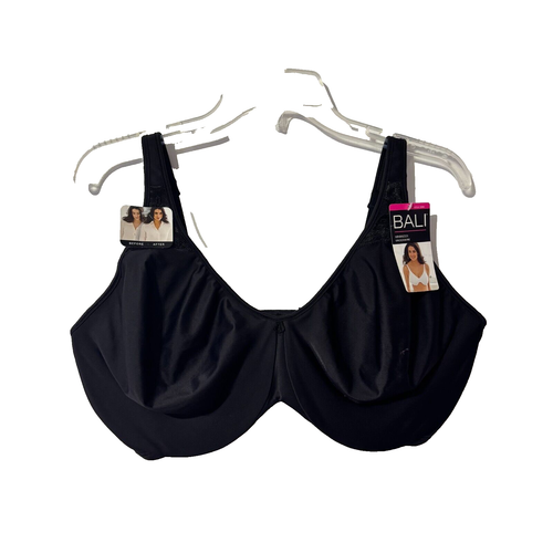 Bali Women's Passion for Comfort Minimizer Bodysuit Shapewear Body Shaper With Cool Comfort DF1009 (Pack of 1), Black