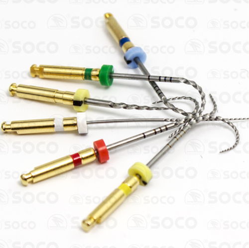 Original SOCO SC Dental Endo memoria controllata NITI file oro misti 21/25/31 - Foto 2 di 7