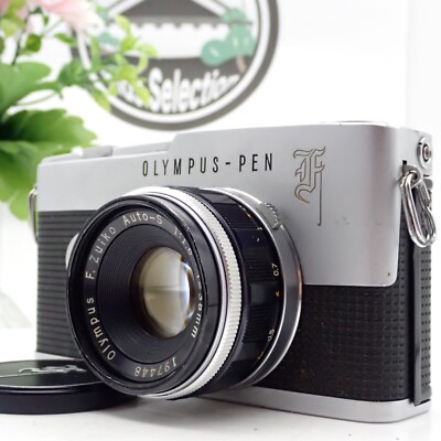 MINT-] Olympus Pen F Half Frame SLR Camera Film F. ZUIKO