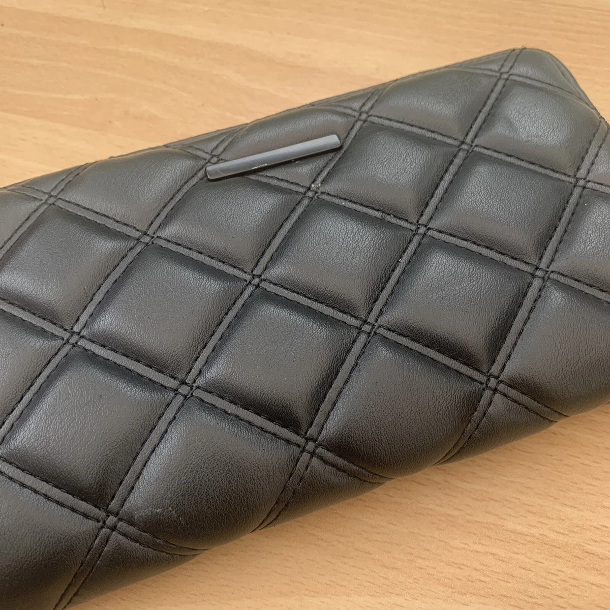 Ladies leather top travel wallet