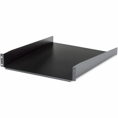 StarTech 2U 22in Depth Fixed Rack Mount Shelf - 50lbs
