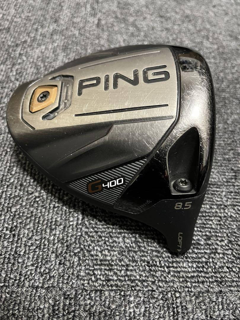 Ping G400 LST Driver Head Only 8.5° - Used, Minor Wear Ping G400 LST Driver Head Only 8.5° - Used, Minor Wear