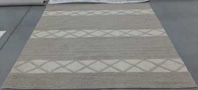 BEIGE 8'-0'' x 8'-0'' Flaw in Rug, Reduced Price 1172784033 NAT217A-8SQ