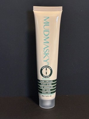 Mudmasky Serum-Infused Eye Mask $56 MSRP Full Size 1 oz New & SEALED
