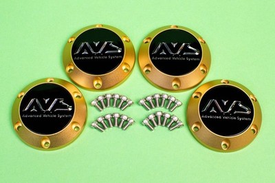 Yokohama AVS Model 6 Center Caps *Anodized*
