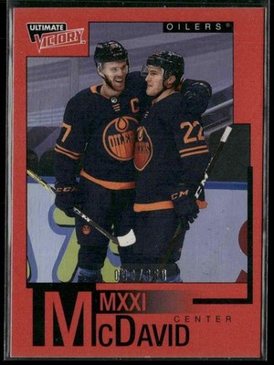 2020-21 Upper Deck #CM-3 Connor McDavid McDavid MMXXI Red #/350