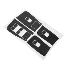  Car Interior Button Sticker Automobile Stickers Window Lift Cover