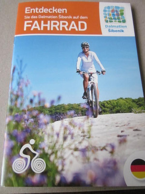 Sibenik mit dem Fahrrad entdecken Broschüre ReiseführerKroatien 