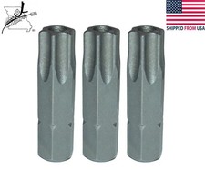 3x T40 Torx Star T 40 Security 25mm 1/4 Hex S...