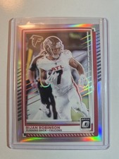 2025 Donruss Optic Bijan Robinson Holo Silver Prizm