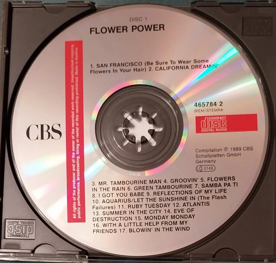 2CD Various Flower Power - Bild 3 von 4