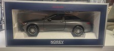 1/18 SCALE 2015 MERCEDES-BENZ S-CLASS CABRIOLET GRAY METALLIC BY NOREV NEW