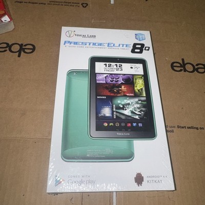 Visual Land Prestige Elite 8Q 8  Quad Core Tablet NIB