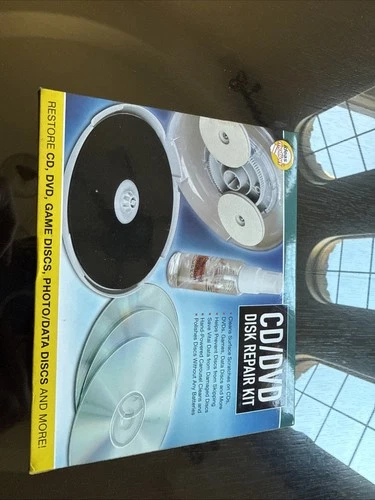 CD/DVD Disk Repair Kit by Ideas In Motion In Package Scratch Cleaner