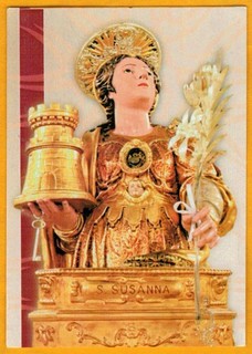 SANTA SUSANNA Patrona di TORRE SANTA SUSANNA ( BR )