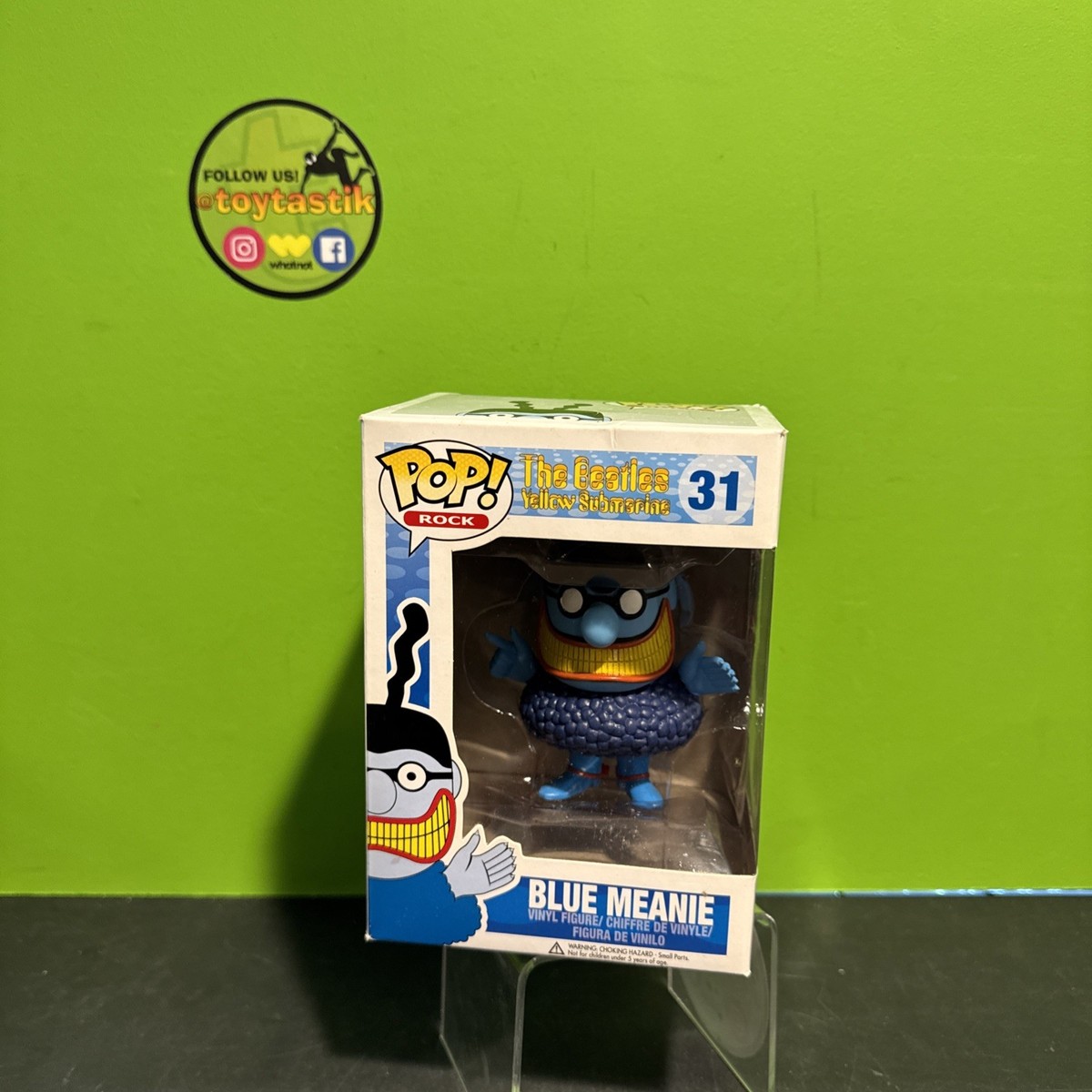 Funko Pop! Vinyl: The Beatles - Blue Meanie #31 for sale online | eBay