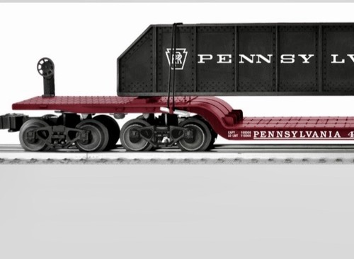 Lionel 6-29655 Die-cast Pennsylvania 16 ruedas centro deprimido coche plano con carga O | Zustand: New
