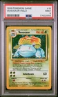 Pokemon Venusaur Base Set Unlimited Holo #15 PSA 9 Mint