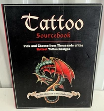 TATTOO SOURCE BOOK Thousands of Tattoo Flash  Designs and Ideas VG COND