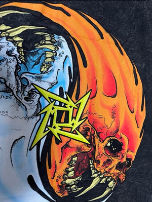 Metallica Pushead Rebel Bravado Size L New Japan | eBay