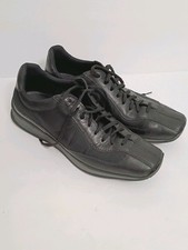 Prada Linea Rossa Men's Sneakers Split Size 8.5/9 Black Leather E0728 Italy