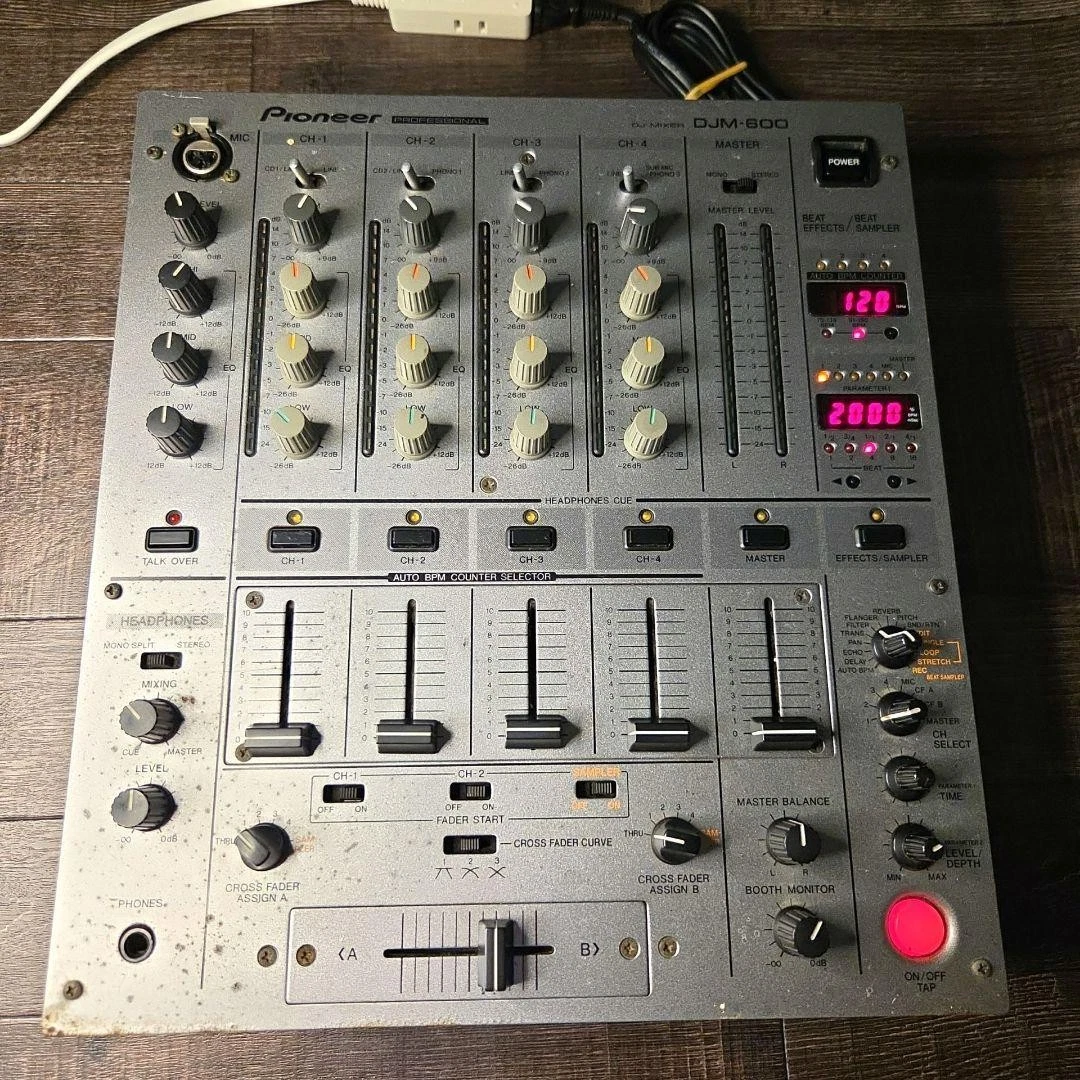 Pioneer DJM-600 DJミキサー ジャンク品 Djm 600 for sale | eBay
