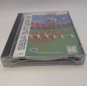 FACTORY SEALED 3D Baseball Sega Saturn 1996 New Small Tears (See Pics)